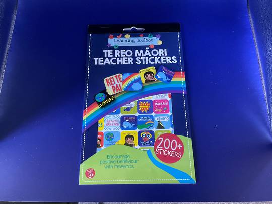 Te Reo Maori Sticker Pad  Teachers